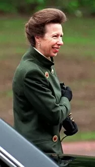 Images Dated 2nd June 1998: Princess Anne opens International Research Centre June 1998 IAN TORRANCE PIC