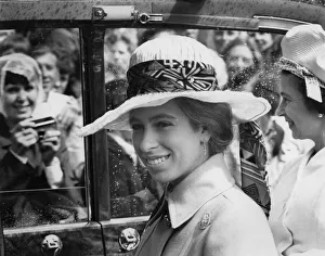 Princess Anne and Queen Elizabeth II visit Dartmouth. 1972 Princess Anne and Queen Elizabeth II visit Dartmouth. 1972