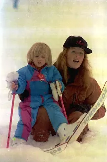 Princess Beatrice with her mother the duchess of York Princess Beatrice with her mother the duchess of York
