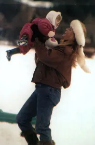 Princess Beatrice being thrown in the air by pregnant mother Princess Beatrice being thrown in the air by pregnant mother