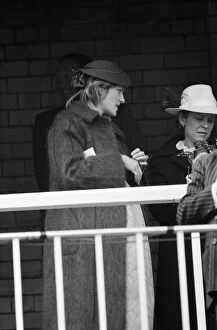 Grand National Gallery: Princess Diana at Aintree Racecourse for the the Grand National horserace. 3rd April 1982