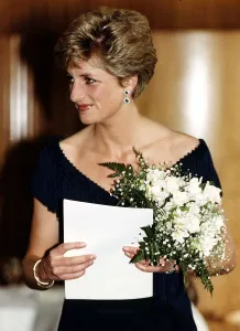 Princess Diana attends a concert at the Royal Festival Hall in London Princess Diana attends a concert at the Royal Festival Hall in London