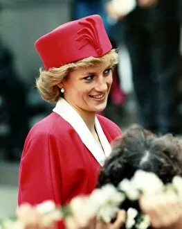 Images Dated 12th May 1989: Princess Diana attends the Festival Of Flowers with Music at Westminster Cathedral