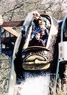 Princess Diana enjoys a day out at the Alton Towers theme park with her two sons Prince Princess Diana enjoys a day out at the Alton Towers theme park with her two sons Prince