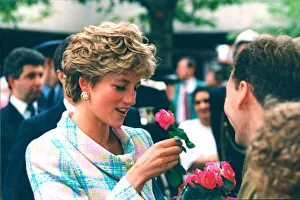 Princess Diana, HRH The Princess of Wales during her visit to Newcastle Upon Tyne Princess Diana, HRH The Princess of Wales during her visit to Newcastle Upon Tyne