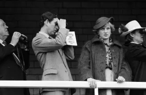 Grand National Gallery: Princess Diana and Prince Charles at Aintree Racecourse for the the Grand National