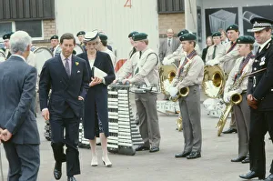 Princess Diana and Prince Charles meet and greet the people of Atherstone, Warwickshire Princess Diana and Prince Charles meet and greet the people of Atherstone, Warwickshire
