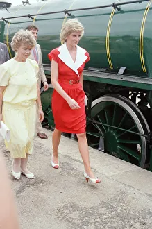 Images Dated 29th January 1988: Princess Diana and Prince Charles on their overseas visit to Australia for