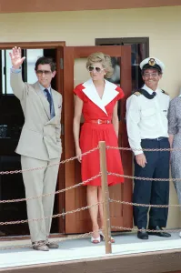 Images Dated 29th January 1988: Princess Diana and Prince Charles on their overseas visit to Australia for