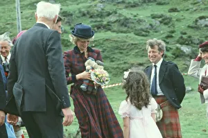 Princess Diana and Prince Charles visits Stornaway, on the Isle of Lewis Princess Diana and Prince Charles visits Stornaway, on the Isle of Lewis