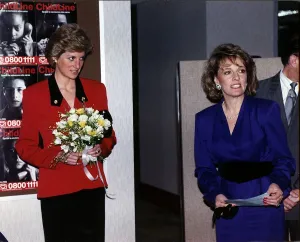 Princess Diana, the Princess Of Wales arrives to open the Childline Headquarters in Princess Diana, the Princess Of Wales arrives to open the Childline Headquarters in