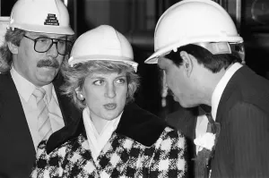 Princess Diana, Princess of Wales visits Tolaram Polymers in Hartlepool. 18th March 1987 Princess Diana, Princess of Wales visits Tolaram Polymers in Hartlepool. 18th March 1987