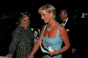 Images Dated 3rd June 1997: Princess Diana at the Royal Albert Hall to attend a gala performance of Derek Deane'