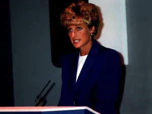 Princess Diana speaking at the 36th International Congress on Alcohol Princess Diana speaking at the 36th International Congress on Alcohol