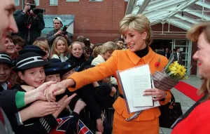 Princess Diana on a visit to the Project Rosemary housing trust scheme in Toxteth Princess Diana on a visit to the Project Rosemary housing trust scheme in Toxteth