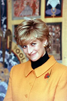 Princess Diana visits Merseyside, Tuesday 7th November 1995 Princess Diana visits Merseyside, Tuesday 7th November 1995