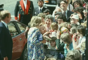 Princess Diana visits the Royal College of Physicians & Surgeons in Glasgow, Scotland Princess Diana visits the Royal College of Physicians & Surgeons in Glasgow, Scotland