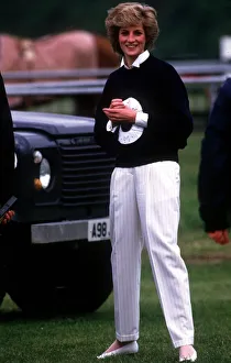 Images Dated 25th May 1986: Princess Diana at Windsor 25th May 1986