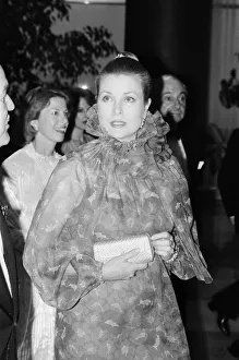Princess Grace of Monaco attends a dinner at the Sporting Casino, Monte Carlo Princess Grace of Monaco attends a dinner at the Sporting Casino, Monte Carlo