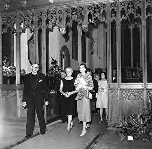 Images Dated 16th June 1970: Princess Grace of Monaco, visits St Alphege Church, Solihull