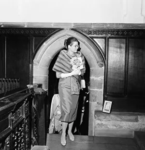 Images Dated 16th June 1970: Princess Grace of Monaco, visits St Alphege Church, Solihull
