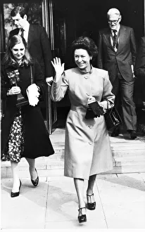 Mirror/1400to1499 01495/princess margaret leaving television radio Mirror/1400to1499 01495/princess margaret leaving television radio