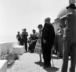 01256 Gallery: Princess Margaret visits the Duke of Palmelas estate, Portugal