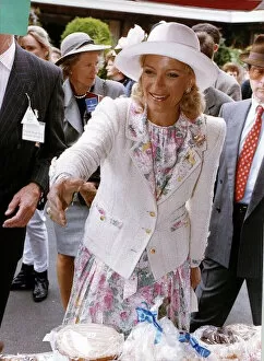 Images Dated 23rd May 1993: Princess Michael of Kent at Kempton Park May 1993