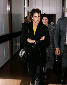 Princess Stephanie Of Monaco at Heathrow Airport Princess Stephanie Of Monaco at Heathrow Airport