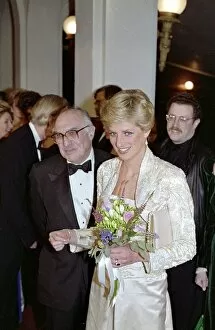 The Princess of Wales makes a solo overseas visit to the United States, February 1989