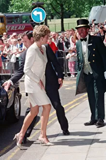 Images Dated 29th June 1993: The Princess of Wales, Princess Diana, in her capacity as Patron of