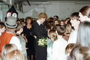 Images Dated 14th December 1992: The Princess of Wales, Princess Diana, in her capacity as Patron