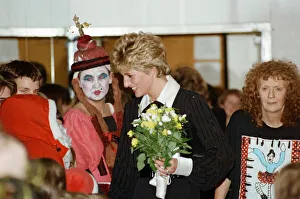 Images Dated 14th December 1992: The Princess of Wales, Princess Diana, in her capacity as Patron