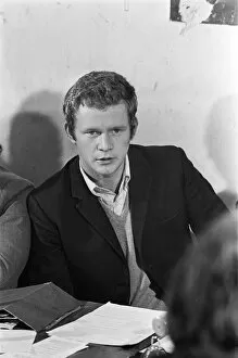 Images Dated 12th April 1972: Provisional IRA meeting in Derry, Northern Ireland. Pictured, Martin McGuinness