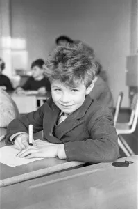 A pupil at South Mead School, Southfield, Wimbledon during an art lesson A pupil at South Mead School, Southfield, Wimbledon during an art lesson