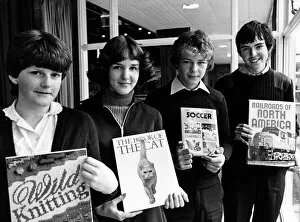 Images Dated 20th November 1980: Top pupils at Brunner Comprehensive School, Billingham, were presented with their ICI