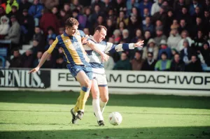 QPR 0-4 Leeds United, premier league match action, Loftus Road, Monday 4th April 1994 QPR 0-4 Leeds United, premier league match action, Loftus Road, Monday 4th April 1994