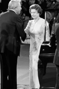 Queen Elizabeth arrives at The London Palladium for The Royal Variety Performance Queen Elizabeth arrives at The London Palladium for The Royal Variety Performance