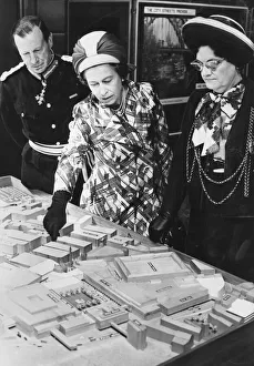 Queen Elizabeth II with the Lord Lieutenant, Sir James Steel and the Lord Mayor Queen Elizabeth II with the Lord Lieutenant, Sir James Steel and the Lord Mayor