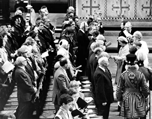 Queen Elizabeth II during the Maundy Money Ceremony at Carlisle Cathedral - The Queen Queen Elizabeth II during the Maundy Money Ceremony at Carlisle Cathedral - The Queen