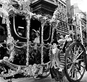 Queen Elizabeth II and Prince Philip the Duke of Edinburgh on their way to St Pauls for a Queen Elizabeth II and Prince Philip the Duke of Edinburgh on their way to St Pauls for a