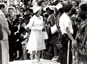 Queen Elizabeth II and Prince Philip greet Crowds in Washington DC, USA Queen Elizabeth II and Prince Philip greet Crowds in Washington DC, USA
