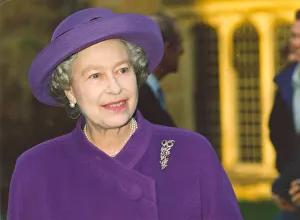Images Dated 28th November 1991: Queen Elizabeth II and Prince Philip visit Durham - 28th November 1991