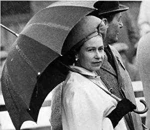 Queen Elizabeth II visits Chester Races in May 1966. ***NOTE Queen Elizabeth II visits Chester Races in May 1966. ***NOTE