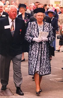 Queen Elizabeth II visits the Open Door Community Learning Centre in Prudhoe - Queen Elizabeth II visits the Open Door Community Learning Centre in Prudhoe -
