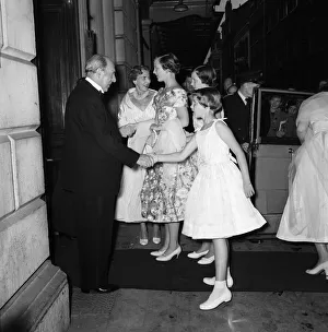 01239 Gallery: Queen Ingrid of Denmark pays a private visit to the Royal Opera House, Covent Garden