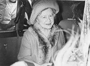The Queen Mother at Cheltenham, Circa March 1978 The Queen Mother at Cheltenham, Circa March 1978