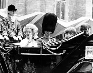 Images Dated 7th June 1977: Queen mother and Prince CharlesPrince edward and Prince Andrew at Silver jubilee 1977