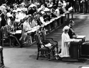 Queen Silver Jubilee at St Pauls Cathederal. 7th June 1977 Queen Silver Jubilee at St Pauls Cathederal. 7th June 1977