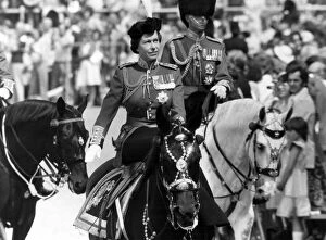 The Queen takes part in Trooping of the Colour ceremonywith 2nd Battalion Grenadier